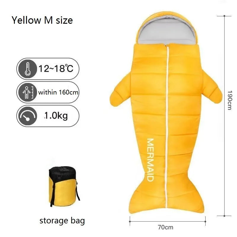 Ultralight Sleeping Bag Camping Sleeping Bag for Kids and Adults Sleeping Bag Camping Vacuum Bed Camping Accessories S/M/L size