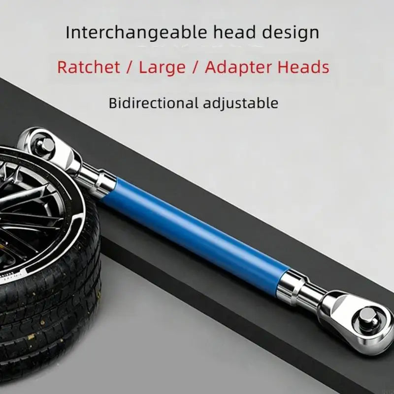 High Accuracy Ratchet Wrench With 72 Teeth And Ergonomic Handle For Professional Mechanics And DIY Automobile Maintenance M4YD