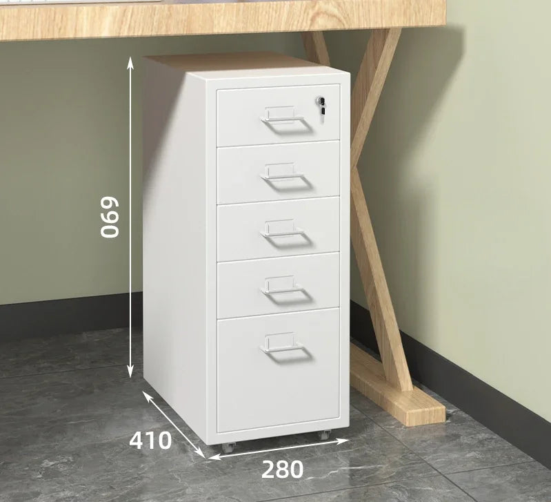 File Cabinets Modern simplicity Filing Organization Storage Cabinets with Wheels Multi-layer Mobile File Cabinet for Home Office