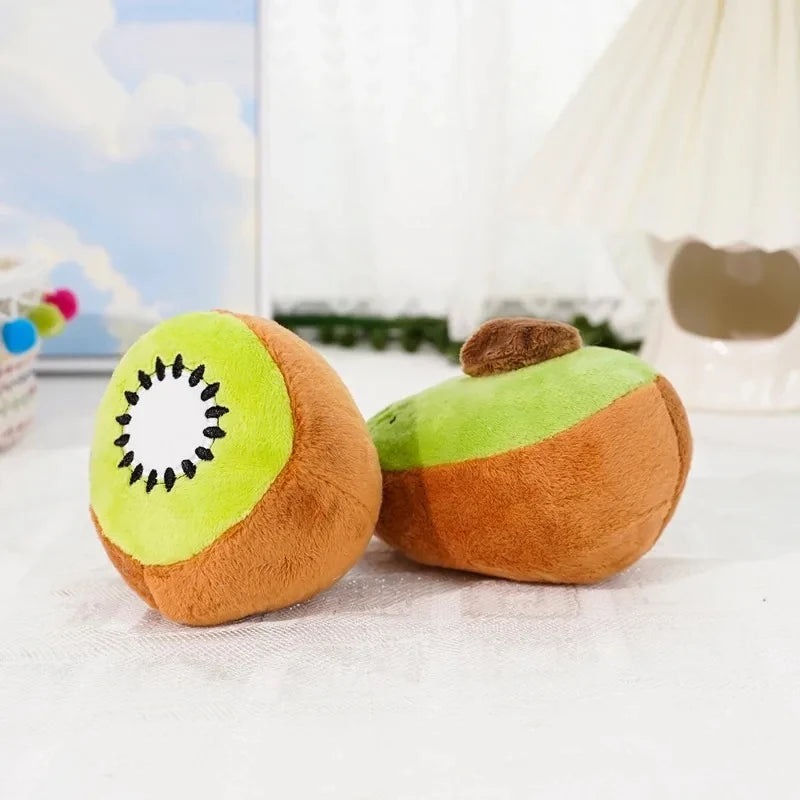 Pet plush toy,  sound-making, teeth grinding, teeth cleaning, boredom relief, for small dogs, cats, durable chew toy, 1 piece