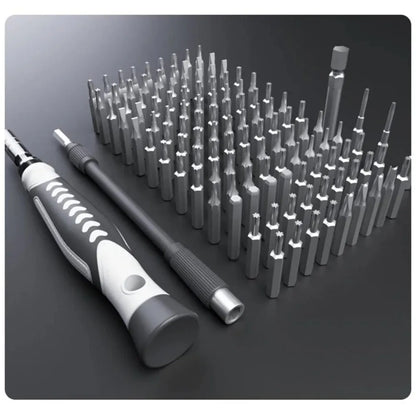 Screwdriver Set  Magnetic Screw Bit Kit WOZOBUY With Electrical Driver Remover Wrench Repair Phone PC Tools