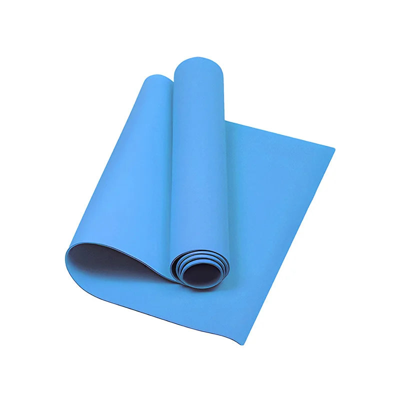1Pc 4MM Thick EVA Yoga Mats Anti-slip Sport Fitness Mat Blanket For Exercise Yoga And Pilates Gymnastics Mat Fitness Equipment