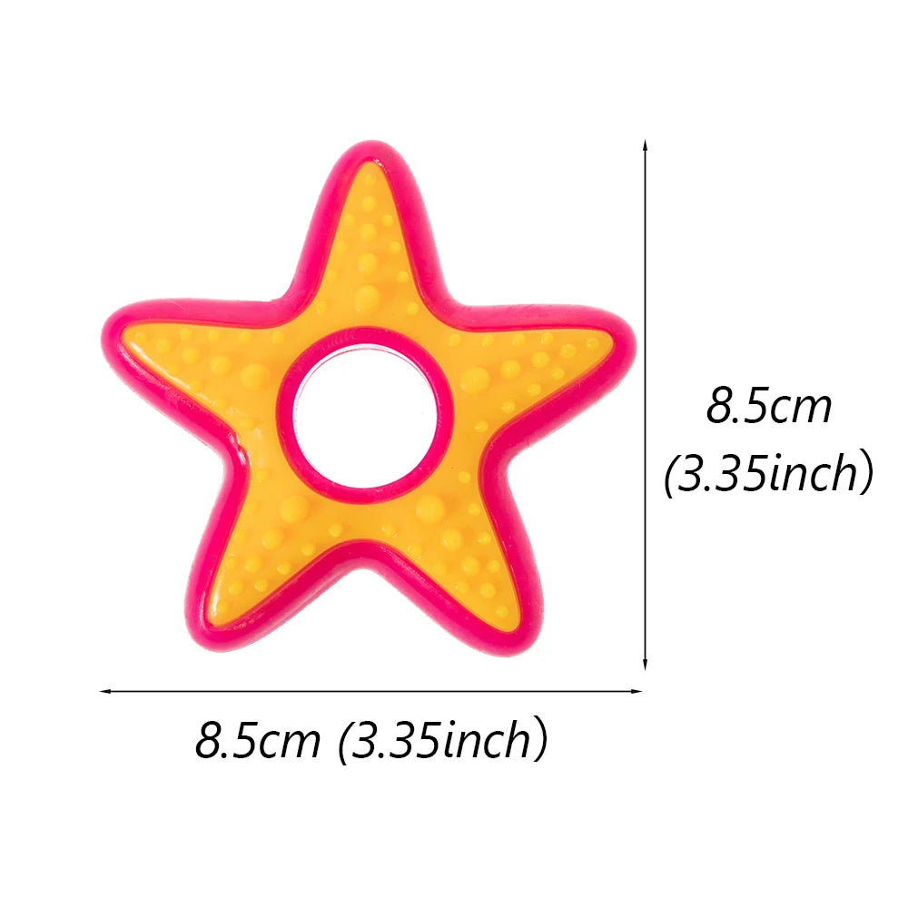 Teething Puppy Dog Chew Toy for Small Dogs Safety Rubber Pet Toys Chihuahua Cat Playing Ball Accessories Suministros Para Perros