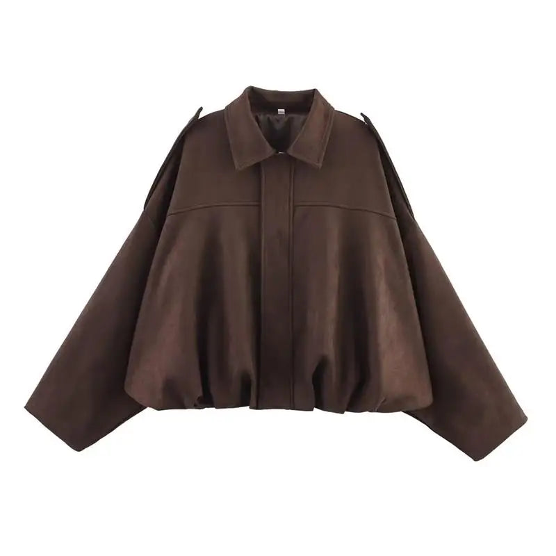 Jackets Autumn Women's 2025 New Outerwear Chic Elegant Loose Warm Women's Coat Street Youth Fashion Joker Coat Jacket