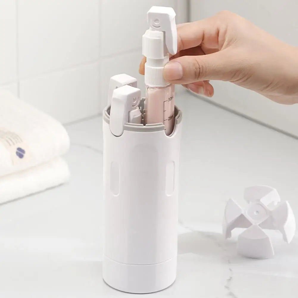 Travel Split Bottle Four In One Wash Bottle Portable Cosmetics Shampoo Storage Bottle Travel Fluid Container Portable Tool