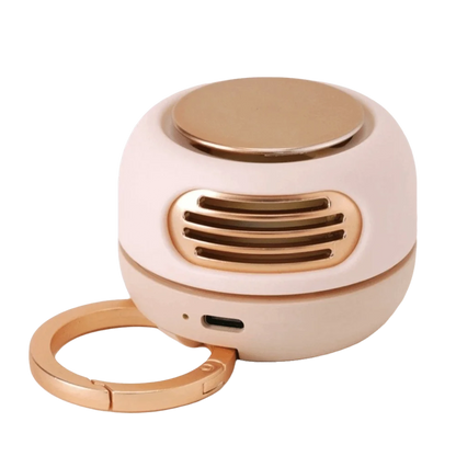 Portable Design Bladeless Fan Lightweight Compact Design Mini Fan Pocket Size USB Charging USB Rechargeable Fan Indoor Use