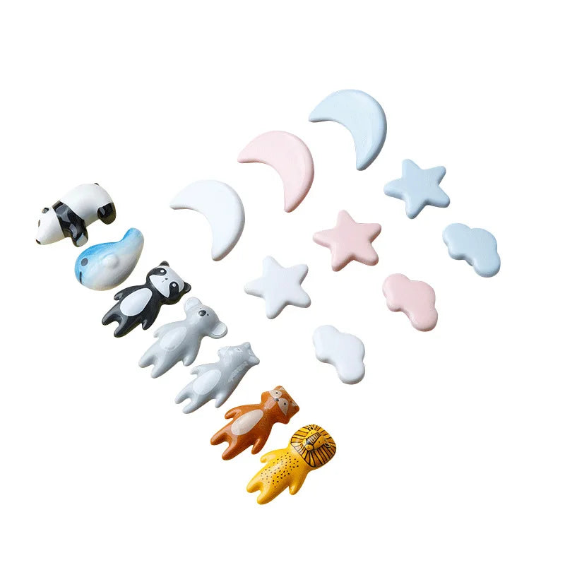 Interior Assembly House Cabinet Handle Children Hardwares Fittings Door Handles Wardrobe