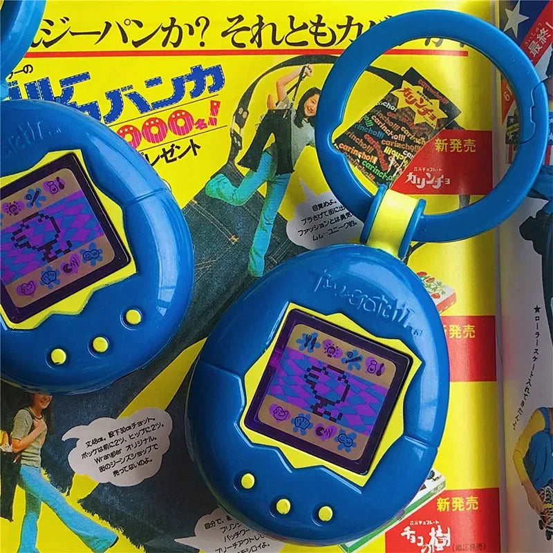 Tamagotchi Electronic Pets Virtual Cyber Digital Pet Toys Small Lamp Toy Pendant Keychain 90S Nostalgic Game Console Kids Gifts