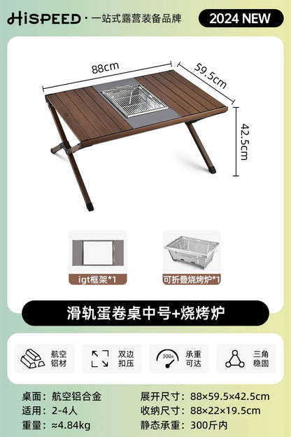 Dining Frame Outdoor Table Patio Modern Portable Backyard Outdoor Table Bistro Lounge Zestawy Mebli Ogrodowych Garden Furniture