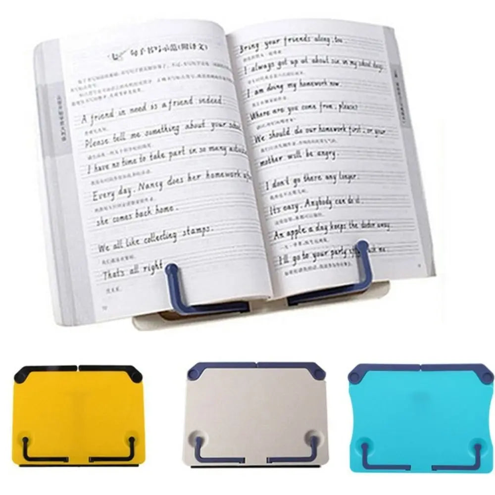 Office Supplies Textbooks Calligraphy Reading Bookend Student Stationary Book Stand Reading Stand Desk Bookshelf Books Holder
