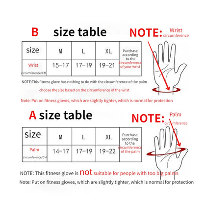 New Training Sport Gloves for Men Women Workout Gloves Fitness Body Building Weightlifting Gym Hand Wrist Palm Protector Gloves