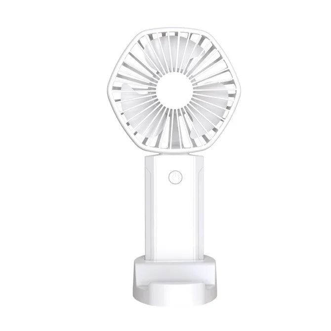 Portable Handheld Fan Small Fan With Three Speed USB Rechargeable Fan Suitable For Home Travel Uses
