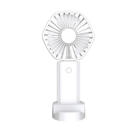 Portable Handheld Fan Small Fan With Three Speed USB Rechargeable Fan Suitable For Home Travel Uses