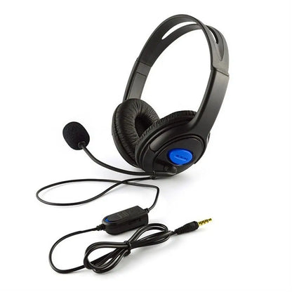Earbuds with Microphone Wired Gaming Headset Noise Isolating Over Ear Music Headphones Stereo Deep Bass Gamer Earphone Tablet