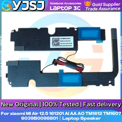 New Original Laptop Notebook Speaker For Xiaomi MI Air 12.5 161201-01 AA AI AL AO R10 TM1612 TM1607 6039B0098801 E060-0445-001