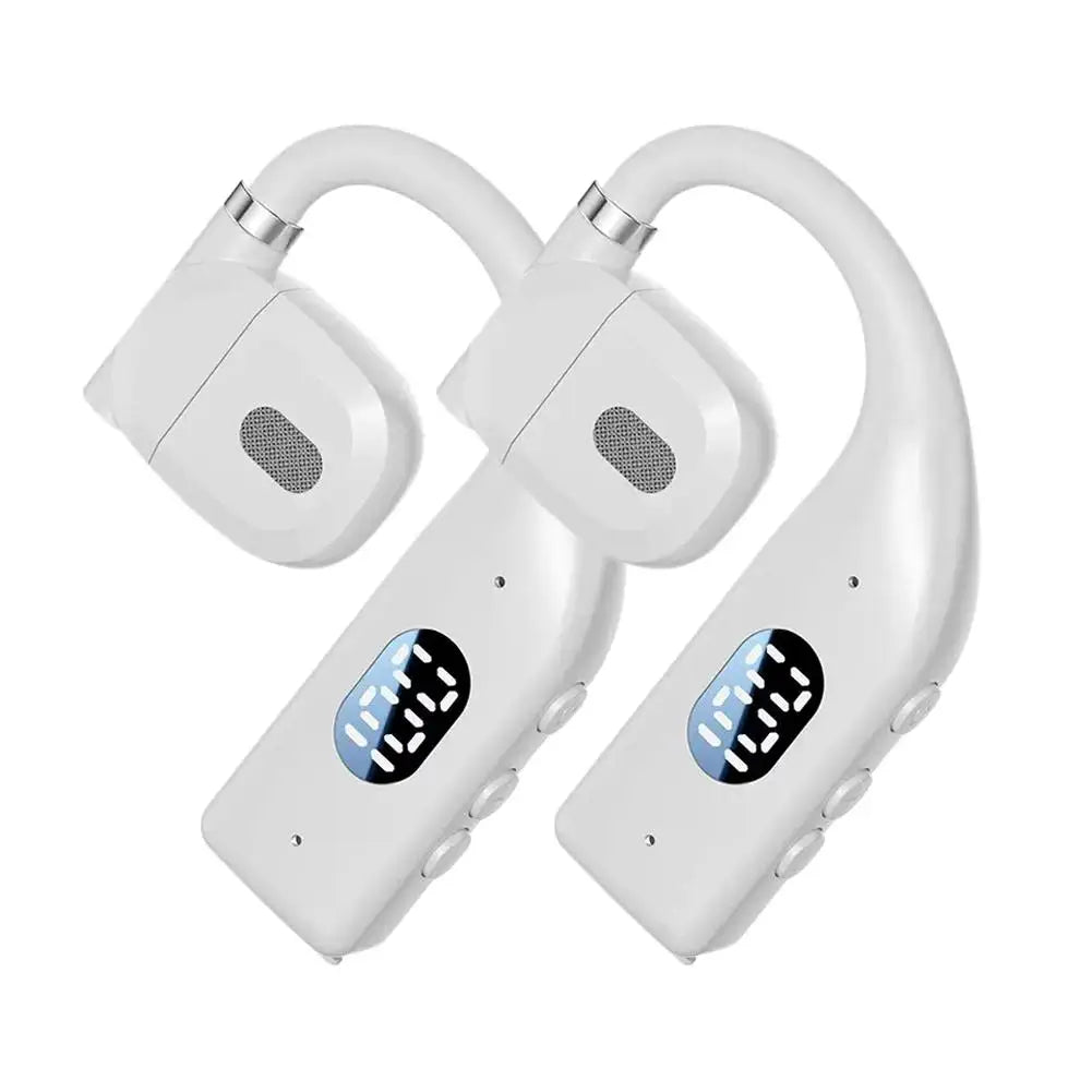 Earhooks Wireless Bluetooth Headphones Bone Conduction Earphones Stereo Noise Canceling Headset With Microphone Gaming Sports