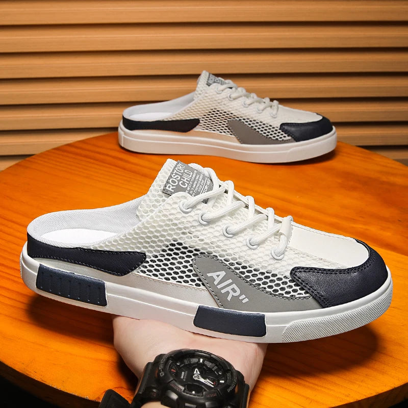 Casual Shoes For Men New Flat Canvas Sneakers Shoes Male Trend Walking Shoes Male Summer Street Style Student Sneakers