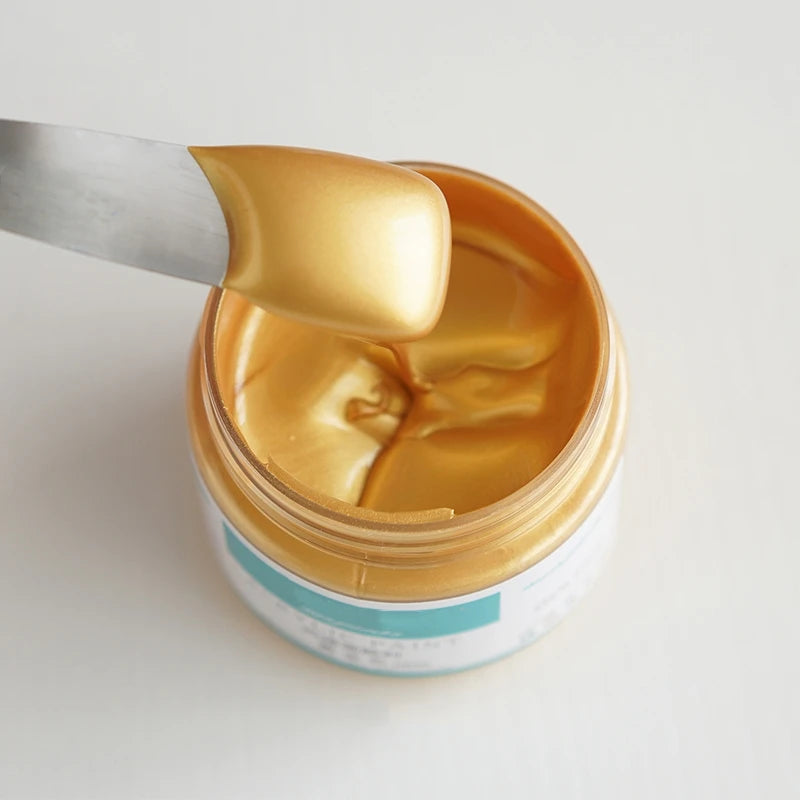 60ml Golden Paint Metallic Acrylic Paint,waterproof Not Faded for Statuary Coloring DIY Hand Clothes Painted Graffiti Pigments