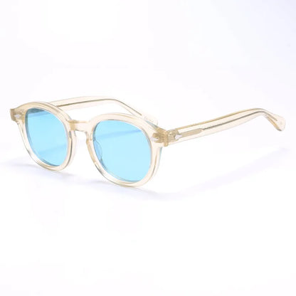 Lemtosh Sunglasses Man Johnny Depp Polarized Sun Glasses Woman Luxury Brand Vintage Acetate Frame Driver's Shade