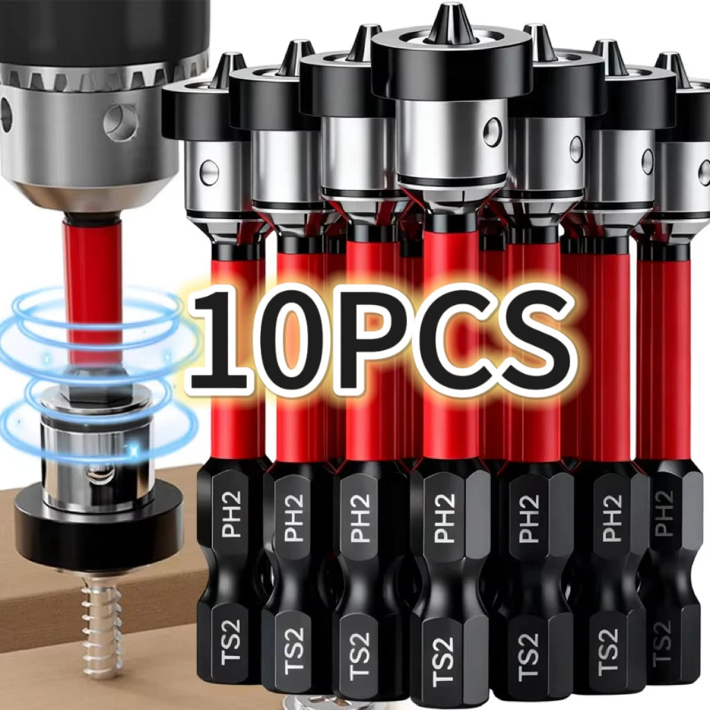 Magnetic Positioning Screwdriver Bits Drywall Screw Bit wide Gypsum Board Plasterboard Screws Locating Batch Head Drilling Tools