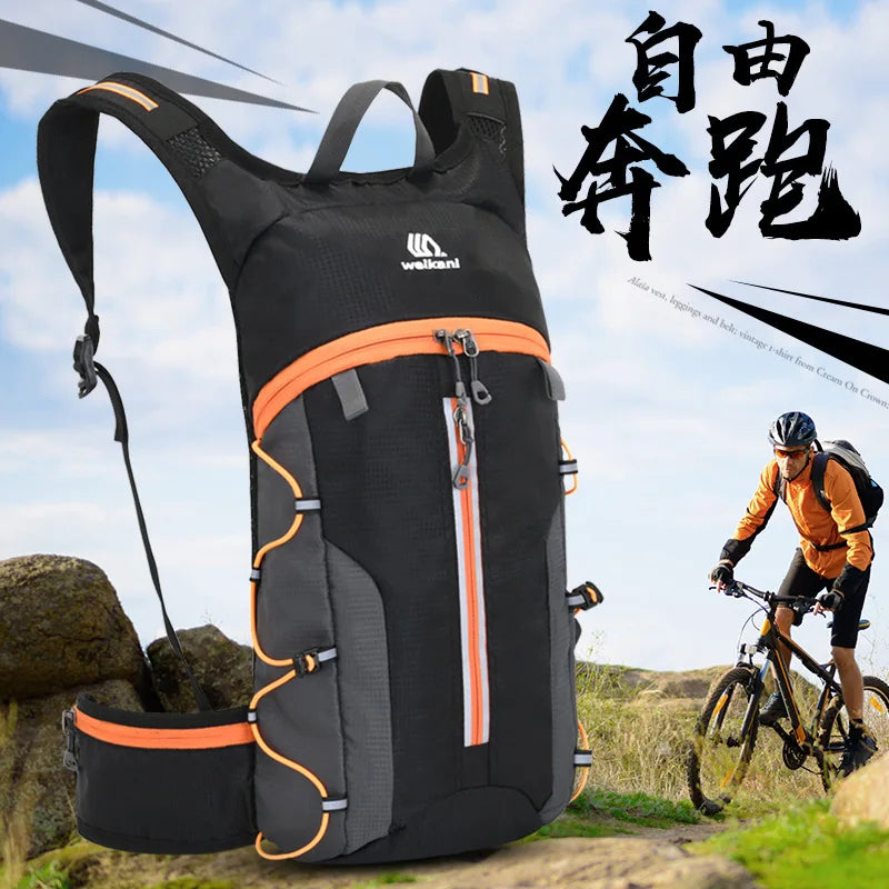 Outdoor Cycling Backpack Mountain Bike Bag Outdoor Double-Shoulder Bag Lightweight Casual Travel Bag Cycling Gear