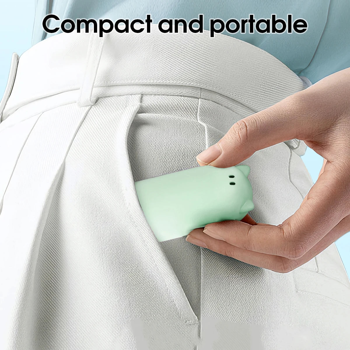 Portable Handheld Fan Cute Mini Fan 500mAh Battery 3 speed Adjustable Low-Noise Electric Fan Gift Outdoor Folding Fan