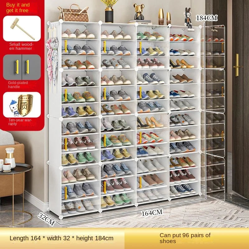 Modern Home Hallway Furniture Shoe Rack Cabinet For Living Room Storage Organizer Shelf Shoes Women's Sandals Cupboard Shoerack