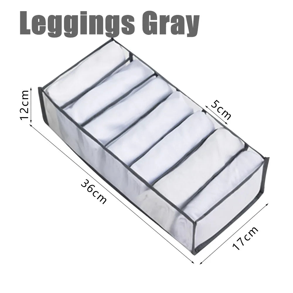 Clothing Storage Organizer Box Cabinets Drawer Jeans Organizer Underwear Pants T-Shirt Socks Storage Box Save Wardrobe Space