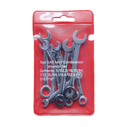 Mini Wrench Set Metric or Inch Ignition Wrench Sets Open and Box End Wrench Set Small Wrench Set Combination Wrench Sets
