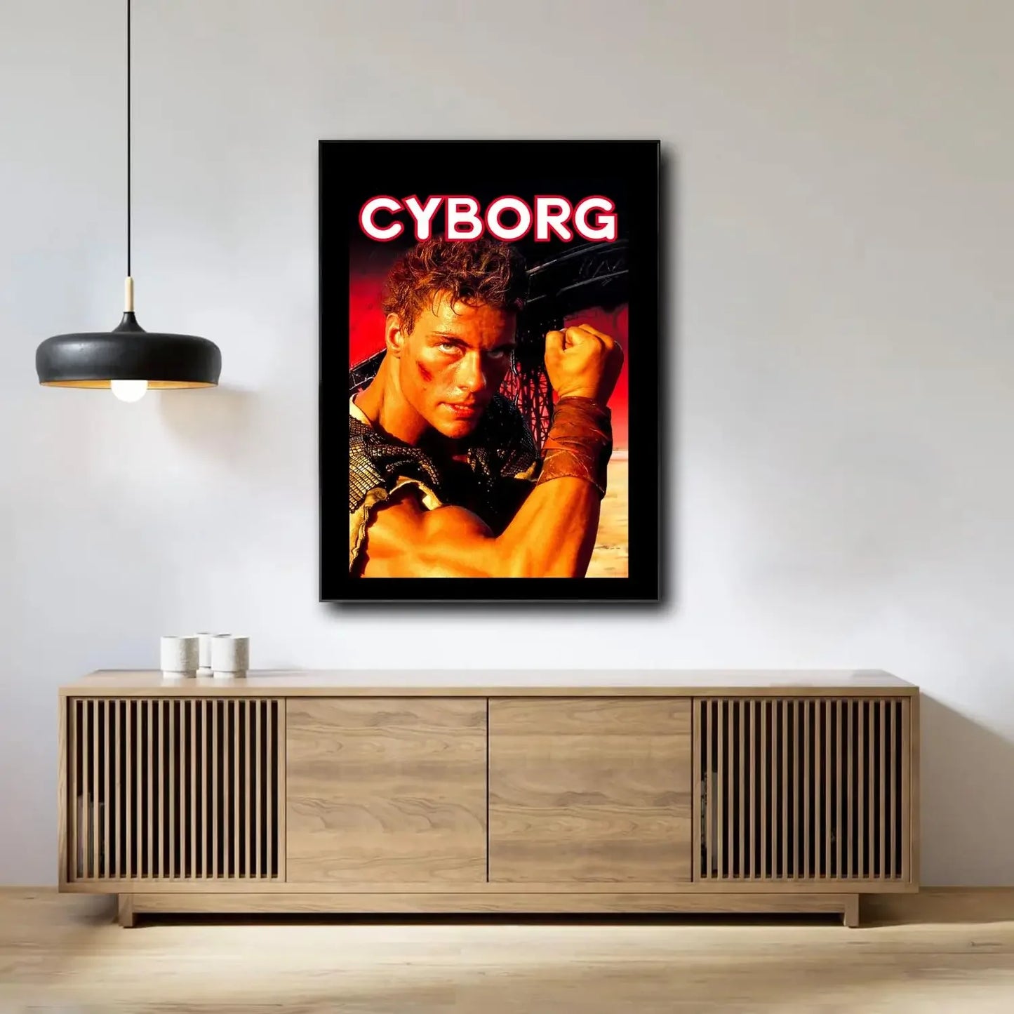 Van Damme Poster Canvas Painting Wall Art for Picture Coffee House Bar Living Room Bedroom Restaurant Home Wall Decor