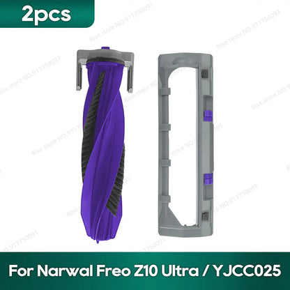 Compatible for Narwal Freo Z10 Ultra / YJCC025 Accessories Roller Brush Hepa Filter Dust Bag Mop Cloth
