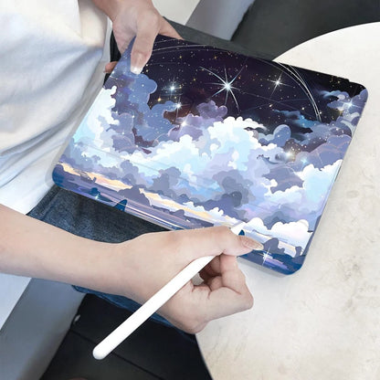 Smart Cover Case for Ipad 6th Generation Case Ipad 2017 10.5 Inch Ipad Mini6 8.3 Pro 11 2nd 3rd 4th Anime Landscape Tablet Cover