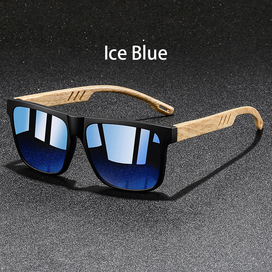 Fashion Vintage Square Square Frame Sunglasses Men Women Fishing Driving Man Luxury Brand Designer Sun Glasses  Eyewear