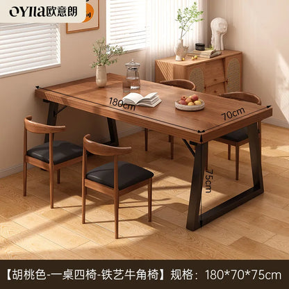 Designer Writing Dining Table Living Room Modern Luxury Gaming Study Mobile Desk Dining Table Kitchen Muebles Home Furniture