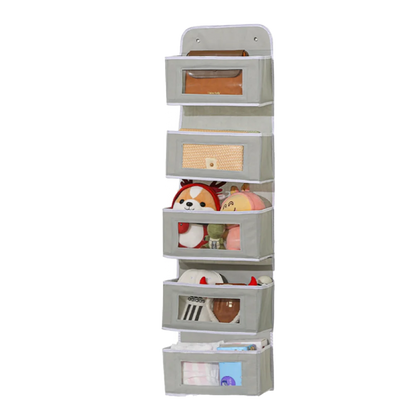 Over-The-Door Hanging Organizer - Extra Large Multi-Layer Storage Bag for Toys Dorm Room Essentials & Closet Organization System