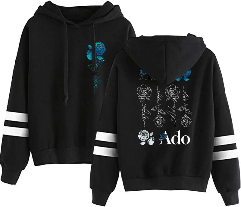 Ado Hibana World Tour  merch hoodies Printed cosplay game hoodies sweatshirts unisex sweatshirt long Sleeve pullovers