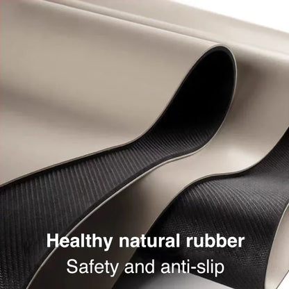 Anti Slip Custom Yoga Mats Eco Friendly Natural Rubber Oval Curve Pu Yoga Mat Arch Pill Shape Arched  Yoga Mat Thick 5mm