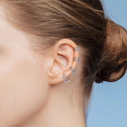 ASTM F136 Titanium 16G Hinged Nose Ring CZ Septum Clicker Cartilage Hoop Earrings Tragus Rook Daith Conch Helix Piercing Jewelry