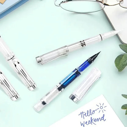 Color piston brushes, watercolor brushes, self-priming paint pens (mix your own paint) for painting, calligraphy and coloring
