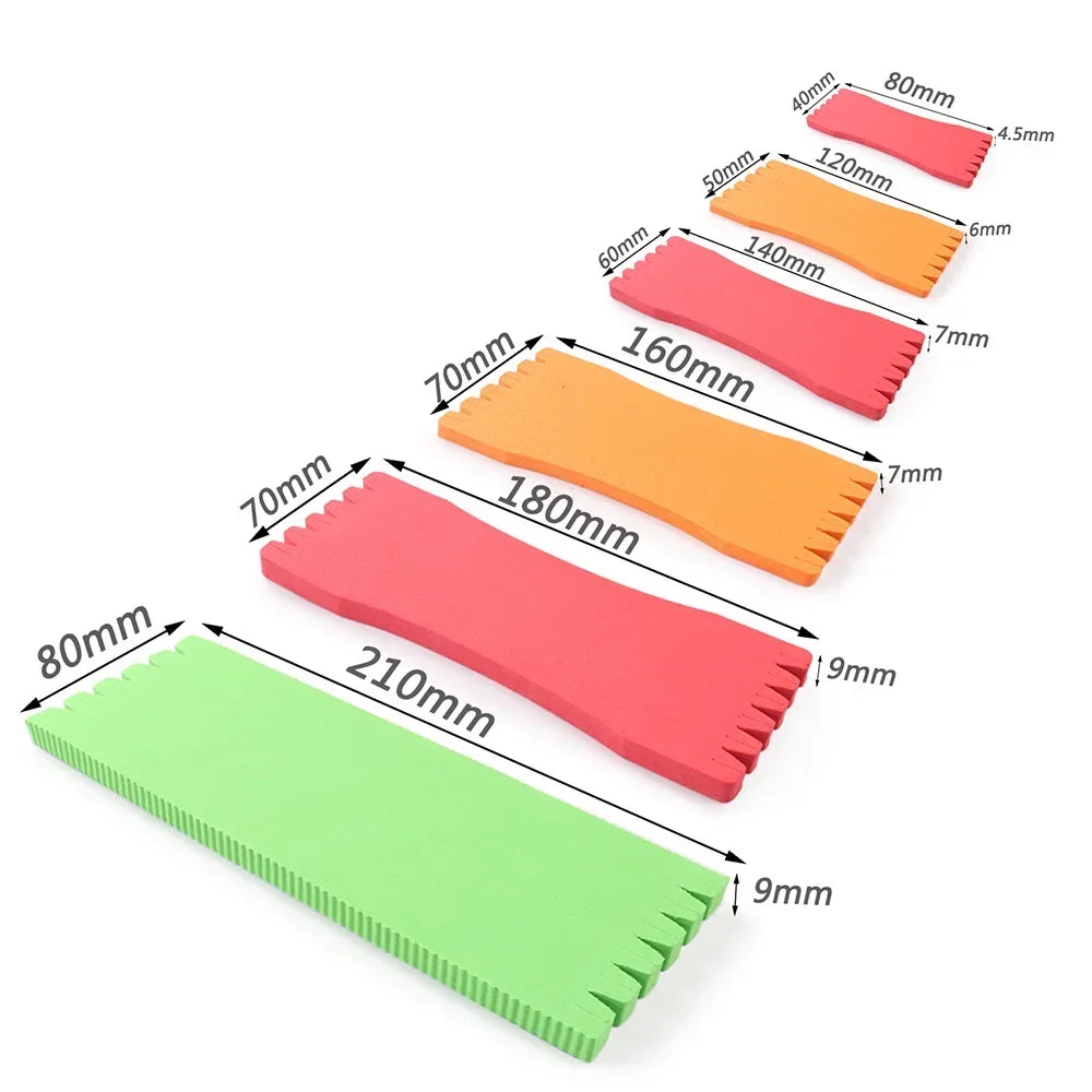 Winding Board 8-21cm Multi Sizes EVA Foam Fishing Line Wire Wrap Strand Plate Storage Hook Rope Round Tackle Gear Pesca Tool