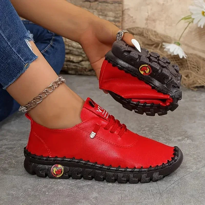 Women Sneakers National Tide Designer Mom Shoes for Women New Thick Bottom Fashion Sneakers Women Comfortable Outdoor Loafers