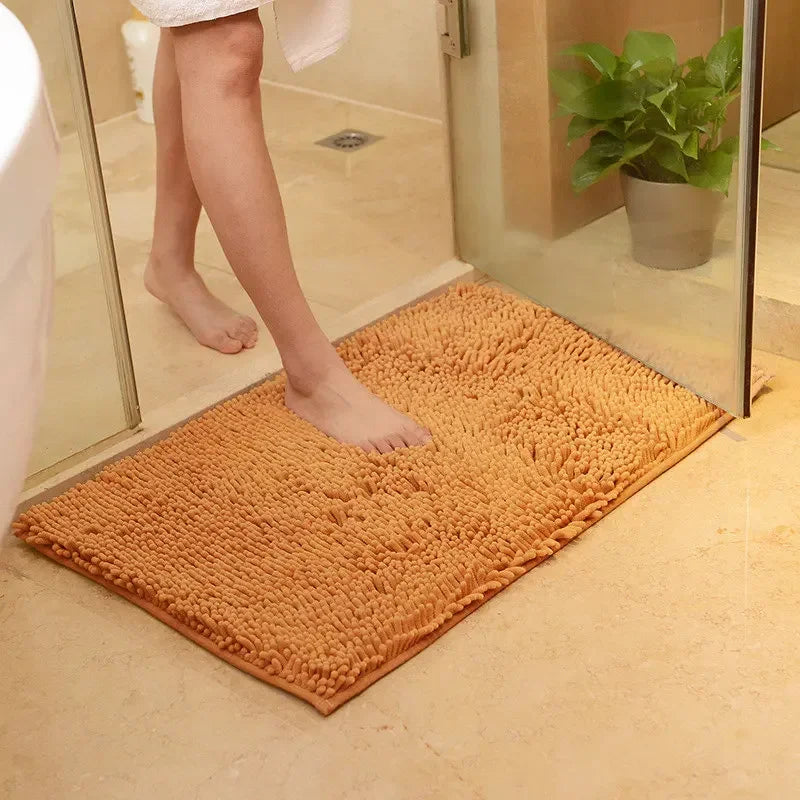 Rectangular Floor Door Mat Carpet, 40X60cm, Soft, Non - Slip, Bathroom, Floor Door Mat, Dirt Barrier