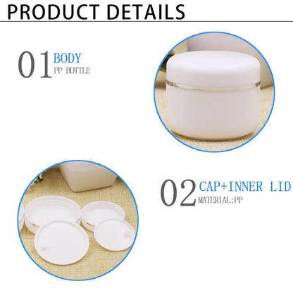 Sample Bottle Portable Cosmetic Lotion Storage Box Cosmetic Jar Cosmetic Container Refillable Bottles Empty Bottles