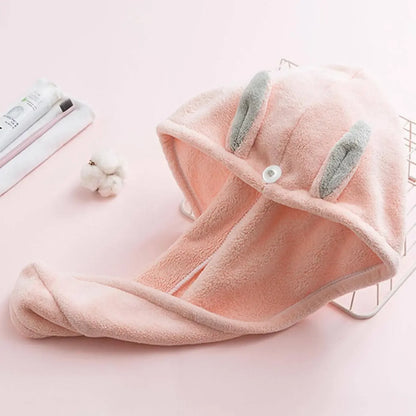 1pc Microfiber Hair Towels Super Absorbent Hair Drying Towel Turban For Women And Girls Quick Magic Hair Dry Hat
