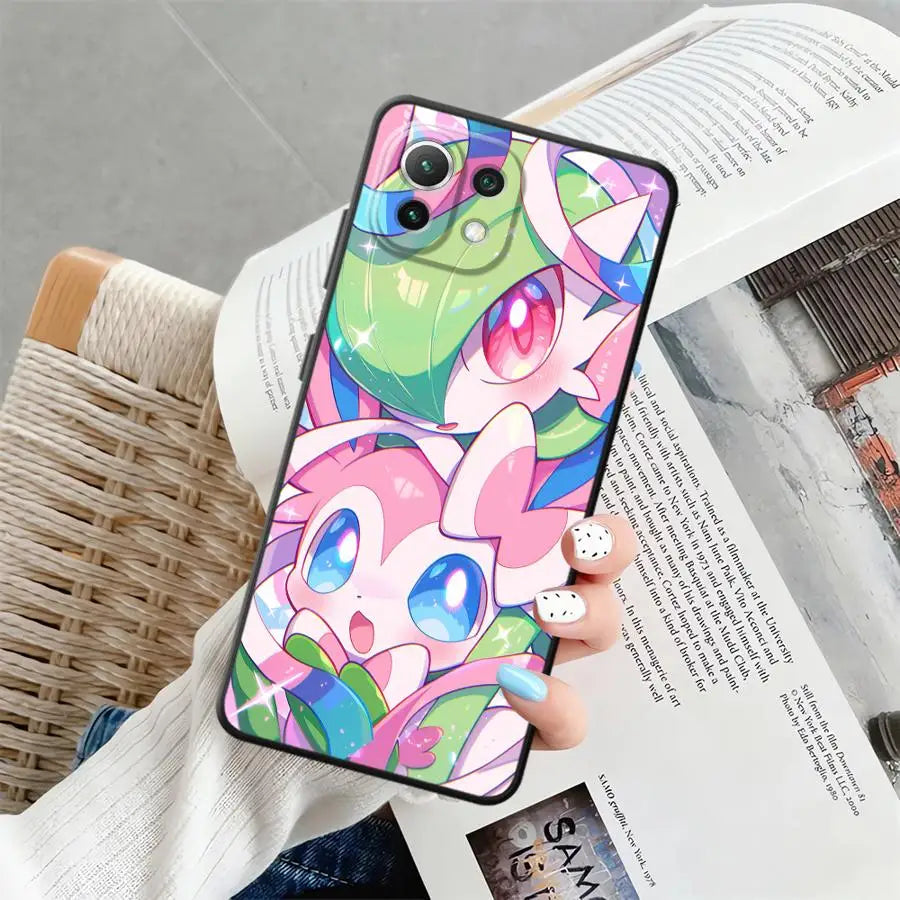 Funda Phone Cover Case for Xiaomi Mi 11T 12T Pro 15 Pro 12X 13 Lite 12 14 10T 11 Cool Pokemon Pikachu
