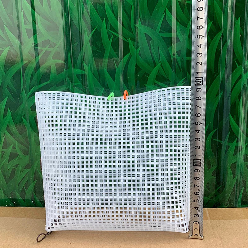 Embroidery Bucket Bag Auxiliary Knitting Sewing Weaving Plastic Mesh Sheet for DIY Accessories Handmade Easy Knit Helper