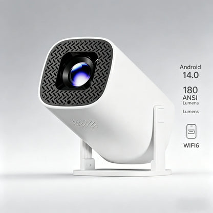 P30PRO Home Theater Projector Android 11 WIFI 6 Native 720P With Speakers Portable Cinema Outdoor Projector