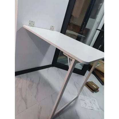 Wall Mounted Folding Table,Solid Wood Wall Mounted Dining Table,Hidden Wall Mounted Computer Desk,Multi-functional Foldable Tabl