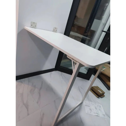 Wall Mounted Folding Table,Solid Wood Wall Mounted Dining Table,Hidden Wall Mounted Computer Desk,Multi-functional Foldable Tabl