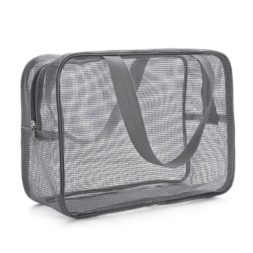 Big Pockets Tote Bag Easily Carry Beach Mesh Shower Mesh Shower Bag Quick Dry Shower Storage Bag Beach